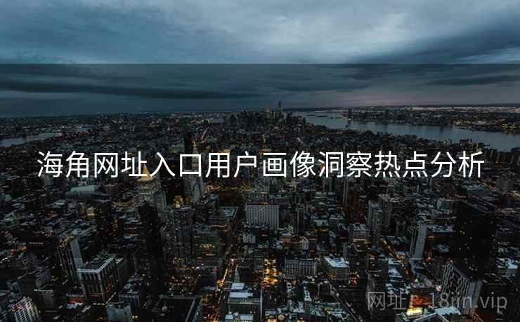 海角网址入口用户画像洞察热点分析
